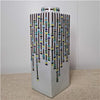 Danny's Fine Porcelain Home Decor Danny's Fine Porcelain Porcelain Square Jar Digital Bars - B668 - CLOSEOUT SAMPLE SALE