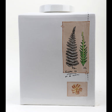 Danny's Fine Porcelain Home Decor Danny's Fine Porcelain Porcelain Square Jar - [Limited Edition] 60744