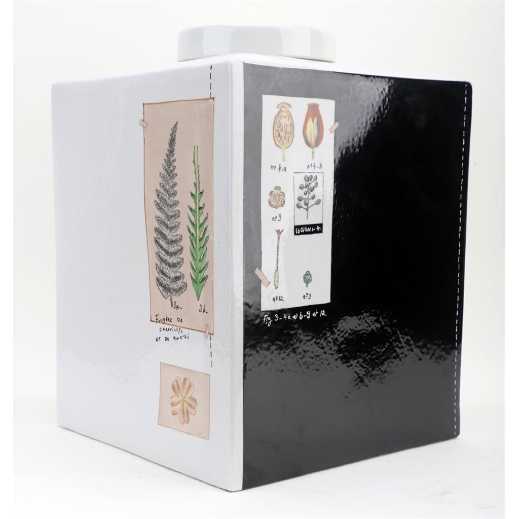 Danny's Fine Porcelain Home Decor Danny's Fine Porcelain Porcelain Square Jar - [Limited Edition] 60744