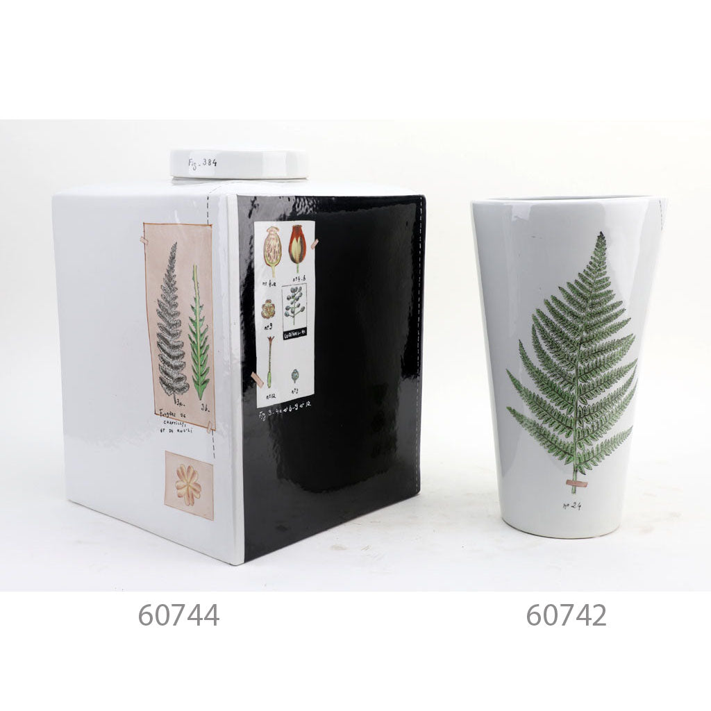 Danny's Fine Porcelain Home Decor Danny's Fine Porcelain Porcelain Square Jar - [Limited Edition] 60744