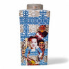 Danny's Fine Porcelain Home Decor Danny's Fine Porcelain Porcelain Square Jar Portrait Iv - B316 - CLOSEOUT SAMPLE SALE