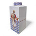 Danny's Fine Porcelain Home Decor Danny's Fine Porcelain Porcelain Square Jar Portrait Vi - B316 - CLOSEOUT SAMPLE SALE