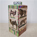 Danny's Fine Porcelain Home Decor Danny's Fine Porcelain Porcelain Square Jar Safari [le] - B316 - CLOSEOUT SAMPLE SALE