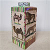 Danny's Fine Porcelain Home Decor Danny's Fine Porcelain Porcelain Square Jar Safari [le] - B316 - CLOSEOUT SAMPLE SALE