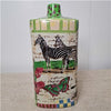 Danny's Fine Porcelain Home Decor Danny's Fine Porcelain Porcelain Square Vase Safari [le] - A54 - CLOSEOUT SAMPLE SALE