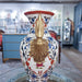 Danny's Fine Porcelain Home Decor Danny's Fine Porcelain Porcelain Swan Handle Vase with Bronze Ormolu - Blossom Scroll