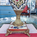 Danny's Fine Porcelain Home Decor Danny's Fine Porcelain Porcelain Swan Handle Vase with Bronze Ormolu - Blossom Scroll