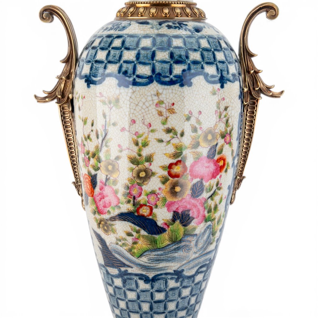 Danny's Fine Porcelain Home Decor Danny's Fine Porcelain Porcelain Tall Vase