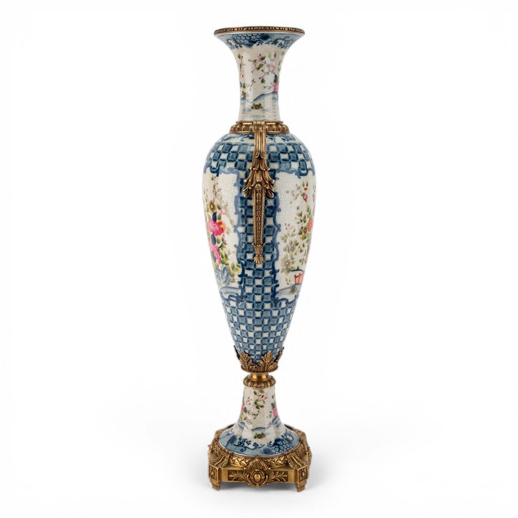 Danny's Fine Porcelain Home Decor Danny's Fine Porcelain Porcelain Tall Vase