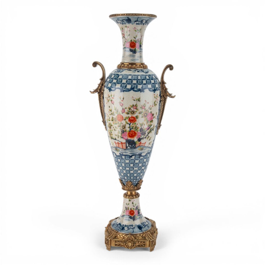 Danny's Fine Porcelain Home Decor Danny's Fine Porcelain Porcelain Tall Vase