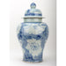 Danny's Fine Porcelain Home Decor Danny's Fine Porcelain Porcelain Temple Jar - Blue And White Mud Stepping Style 51100