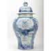 Danny's Fine Porcelain Home Decor Danny's Fine Porcelain Porcelain Temple Jar - Blue And White Mud Stepping Style 51100