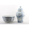 Danny's Fine Porcelain Home Decor Danny's Fine Porcelain Porcelain Temple Jar - Blue And White Mud Stepping Style 51100
