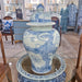 Danny's Fine Porcelain Home Decor Danny's Fine Porcelain Porcelain Temple Jar - Blue And White Mud Stepping Style 51100
