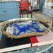Danny's Fine Porcelain Home Decor Danny's Fine Porcelain Porcelain Tray with Bronze Ormolu - Azure Pagoda