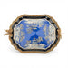 Danny's Fine Porcelain Home Decor Danny's Fine Porcelain Porcelain Tray with Bronze Ormolu - Azure Pagoda