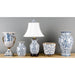 Danny's Fine Porcelain Home Decor Danny's Fine Porcelain Porcelain Vase - Blue & White Filigree(predrilled Hole)
