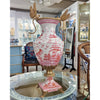 Danny's Fine Porcelain Home Decor Danny's Fine Porcelain Porcelain Vase With Bronze Ormolu And Dragonfly - Pink Willow 14267