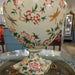 Danny's Fine Porcelain Home Decor Danny's Fine Porcelain Porcelain Vase with Ormolu Dragonfly Handles-Floral Vine