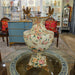 Danny's Fine Porcelain Home Decor Danny's Fine Porcelain Porcelain Vase with Ormolu Dragonfly Handles-Floral Vine