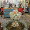 Danny's Fine Porcelain Home Decor Danny's Fine Porcelain Porcelain Vase with Ormolu Dragonfly Handles-Floral Vine