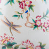 Danny's Fine Porcelain Home Decor Danny's Fine Porcelain Porcelain Vase with Ormolu Dragonfly Handles-Floral Vine