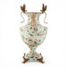 Danny's Fine Porcelain Home Decor Danny's Fine Porcelain Porcelain Vase with Ormolu Dragonfly Handles-Floral Vine