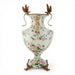 Danny's Fine Porcelain Home Decor Danny's Fine Porcelain Porcelain Vase with Ormolu Dragonfly Handles-Floral Vine