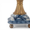 Danny's Fine Porcelain Home Decor Danny's Fine Porcelain Porcelain Vase with Ormolu Handles-Blue Bird