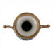 Danny's Fine Porcelain Home Decor Danny's Fine Porcelain Porcelain Vase with Ormolu Handles-Blue Bird