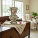 Danny's Fine Porcelain Home Decor Danny's Fine Porcelain Porcelain Vase with Ormolu Handles-Rose Medallion