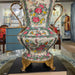 Danny's Fine Porcelain Home Decor Danny's Fine Porcelain Porcelain Vase with Ormolu Handles-Rose Medallion