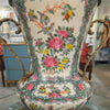 Danny's Fine Porcelain Home Decor Danny's Fine Porcelain Porcelain Vase with Ormolu Handles-Rose Medallion