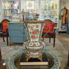 Danny's Fine Porcelain Home Decor Danny's Fine Porcelain Porcelain Vase with Ormolu Handles-Rose Medallion