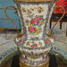 Danny's Fine Porcelain Home Decor Danny's Fine Porcelain Porcelain Vase with Ormolu Handles-Rose Medallion