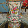 Danny's Fine Porcelain Home Decor Danny's Fine Porcelain Porcelain Vase with Ormolu Handles-Rose Medallion