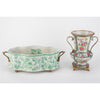 Danny's Fine Porcelain Home Decor Danny's Fine Porcelain Porcelain Vase with Ormolu Handles-Rose Medallion