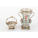 Danny's Fine Porcelain Home Decor Danny's Fine Porcelain Porcelain Vase with Ormolu Handles-Rose Medallion