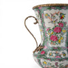 Danny's Fine Porcelain Home Decor Danny's Fine Porcelain Porcelain Vase with Ormolu Handles-Rose Medallion