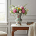 Danny's Fine Porcelain Home Decor Danny's Fine Porcelain Porcelain Vase with Ormolu Handles-Rose Medallion