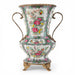 Danny's Fine Porcelain Home Decor Danny's Fine Porcelain Porcelain Vase with Ormolu Handles-Rose Medallion