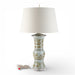 Danny's Fine Porcelain Home Decor Danny's Fine Porcelain Princess Mantel Vase Lamp - Elegant Vase-Brown Scenic (2-830-19)