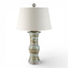 Danny's Fine Porcelain Home Decor Danny's Fine Porcelain Princess Mantel Vase Lamp - Elegant Vase-Brown Scenic (2-830-19)
