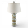 Danny's Fine Porcelain Home Decor Danny's Fine Porcelain Princess Mantel Vase Lamp - Elegant Vase-Brown Scenic (2-830-19)