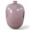 Danny's Fine Porcelain Home Decor Danny's Fine Porcelain Purple Chrysanthemum Vaserounded Blush Pink Vase Featuring A - CLOSEOUT SAMPLE SALE