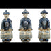 Danny's Fine Porcelain Home Decor Danny's Fine Porcelain Qing Royal Figure - Set Of 3 41188
