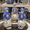 Danny's Fine Porcelain Home Decor Danny's Fine Porcelain Qing Royal Figure - Set Of 3 41188