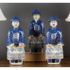 Danny's Fine Porcelain Home Decor Danny's Fine Porcelain Qing Royal Figure - Set Of 3 41188