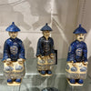 Danny's Fine Porcelain Home Decor Danny's Fine Porcelain Qing Royal Figure - Set Of 3 41188