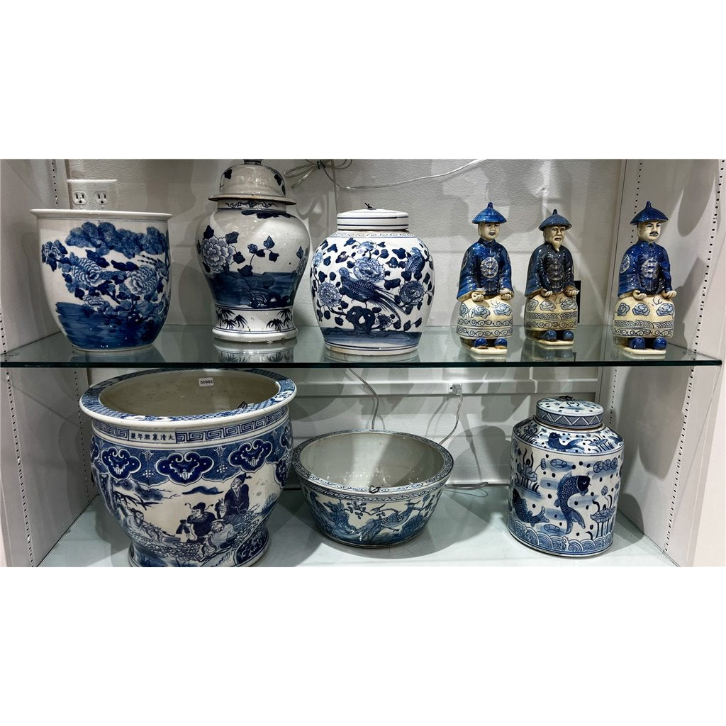Danny's Fine Porcelain Home Decor Danny's Fine Porcelain Qing Royal Figure - Set Of 3 41188